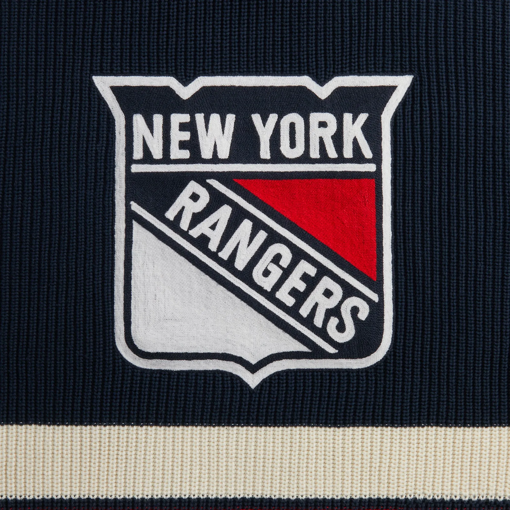 Kith for the New York Rangers Sierra Knit Bomber - Nocturnal sold by Kith product image thumbnail 5