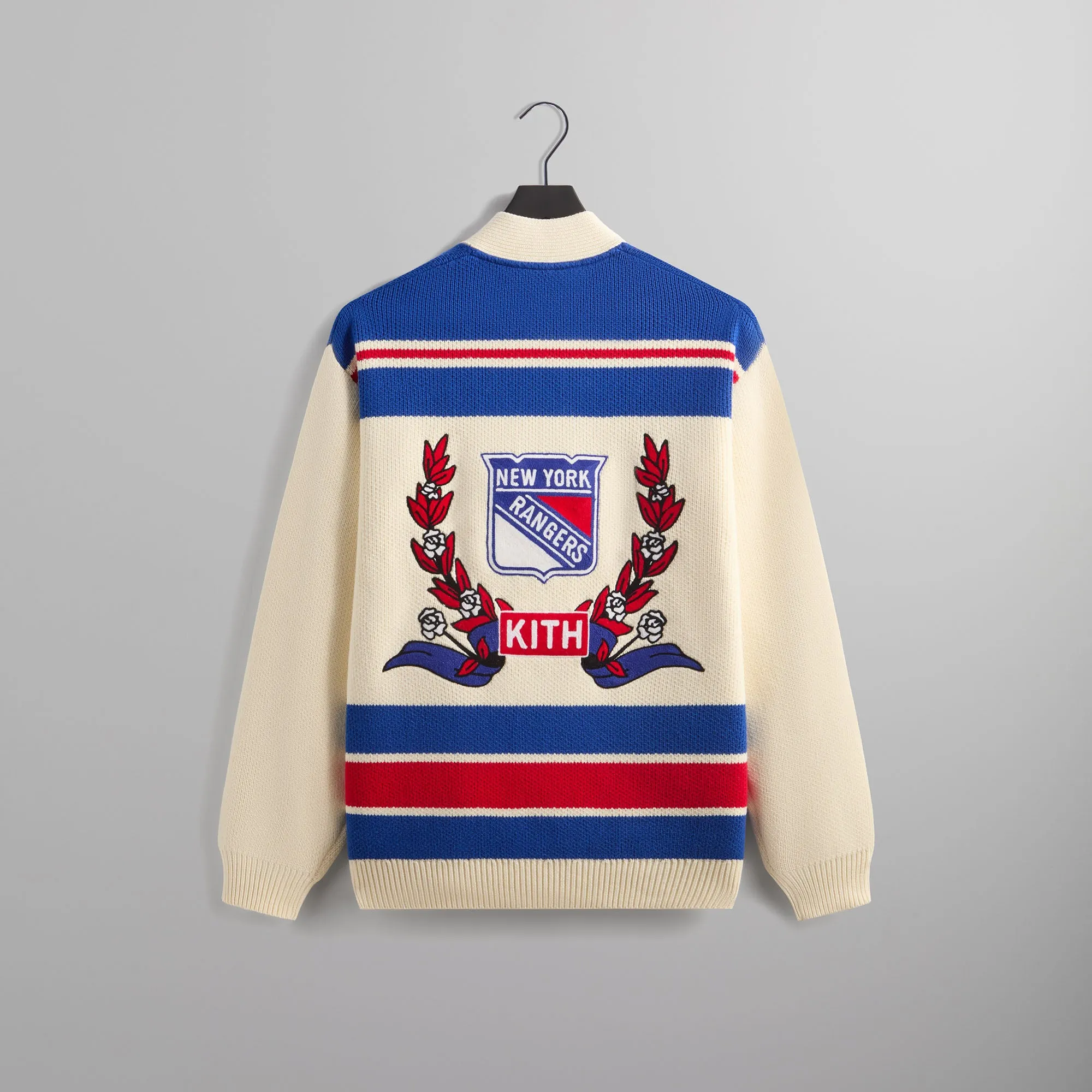 Kith for the New York Rangers Cypress Cardigan - Sandrift sold by Kith product image thumbnail 3
