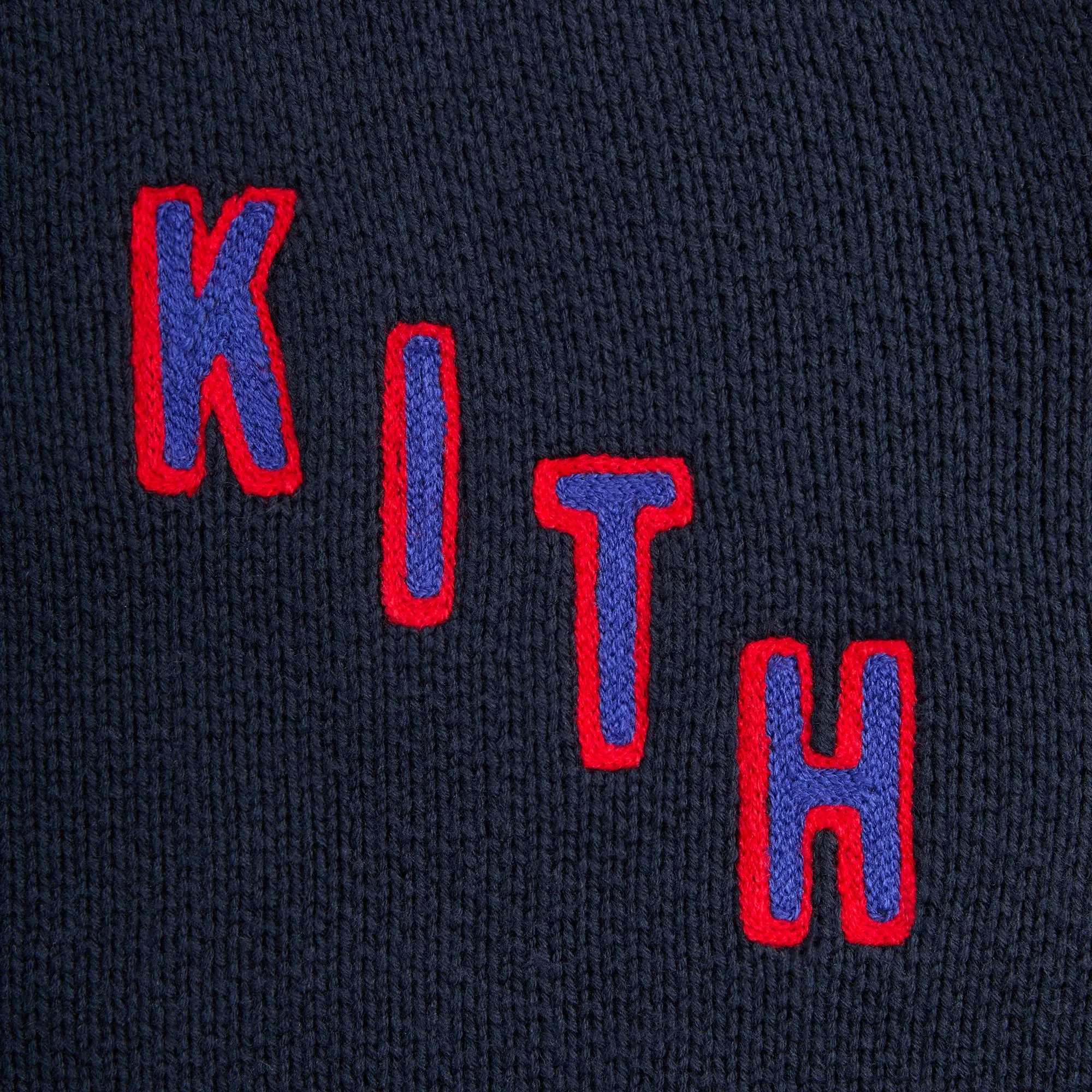 Kith for the New York Rangers Cypress Cardigan - Nocturnal sold by Kith product image thumbnail 3