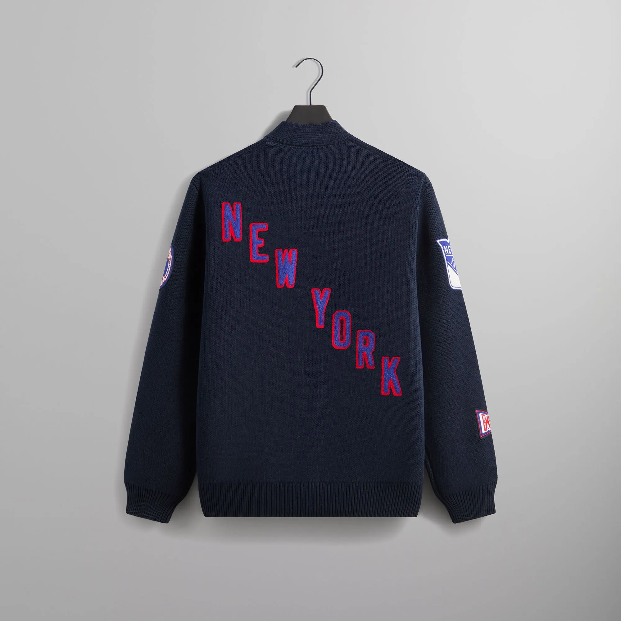 Kith for the New York Rangers Cypress Cardigan - Nocturnal sold by Kith product image thumbnail 2