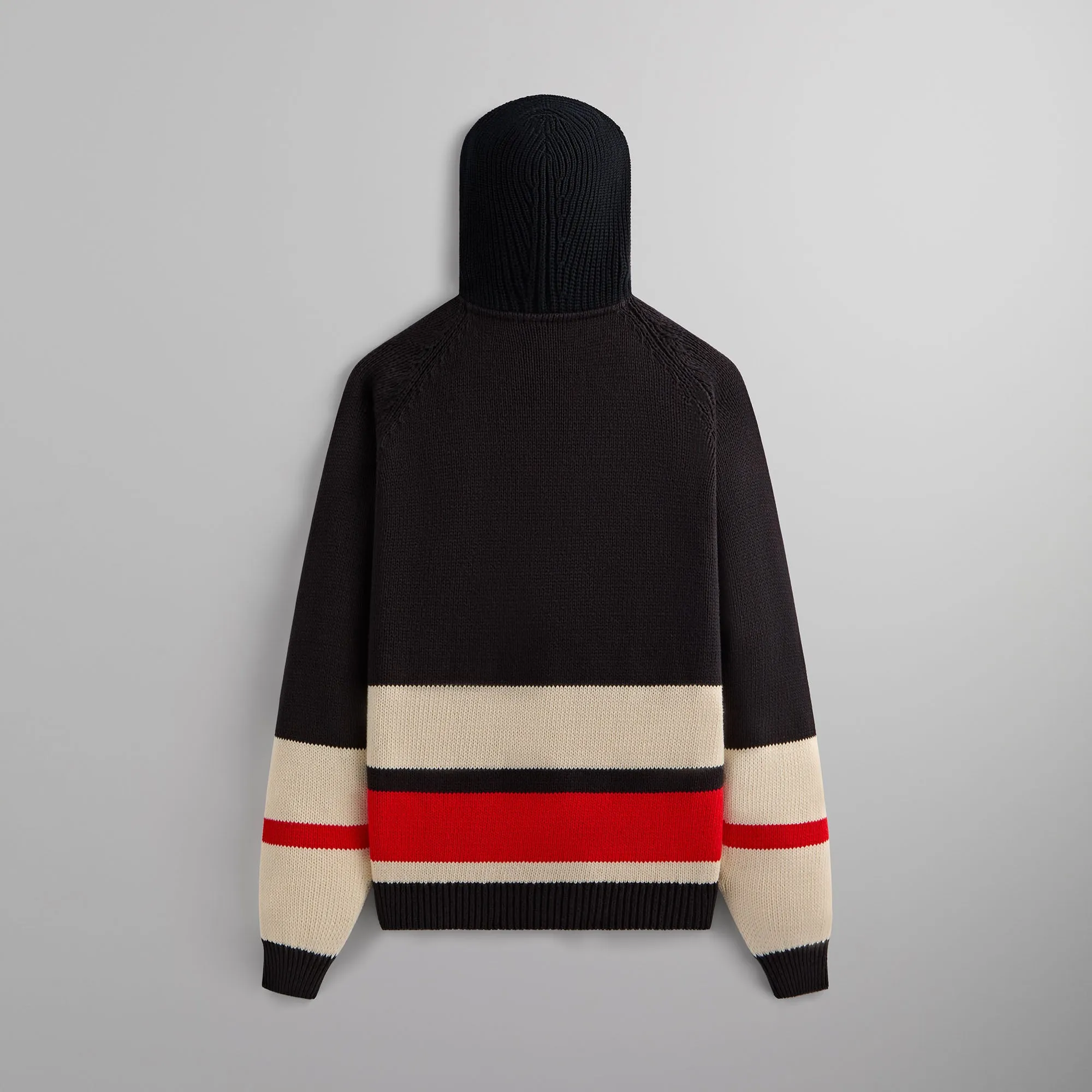 Kith for the New York Rangers Hooded Delk Sweater - Black sold by Kith product image thumbnail 4