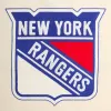 Kith for the New York Rangers V-Neck Lewis Sweater - Sandrift sold by Kith