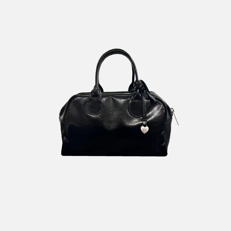 MARGESHERWOOD Soft Bowling Bag - Crinkle Black sold by Kith