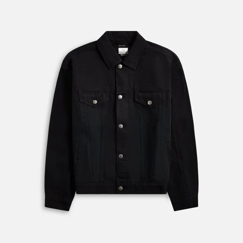 Ksubi Oh G Jacket Replica Eagle Denim Jacket - Black sold by Kith