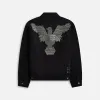 Ksubi Oh G Jacket Replica Eagle Denim Jacket - Black sold by Kith