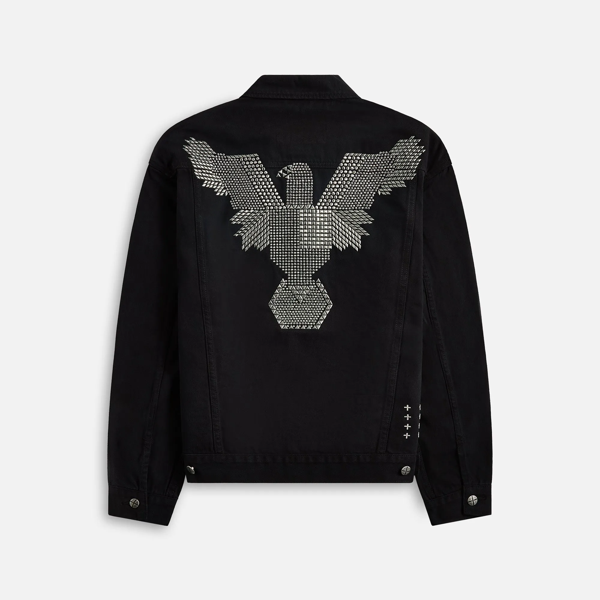 Ksubi Oh G Jacket Replica Eagle Denim Jacket - Black sold by Kith product image thumbnail 2