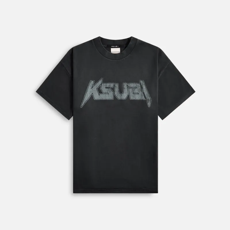 Ksubi Electric Ekcess Tee - Black sold by Kith