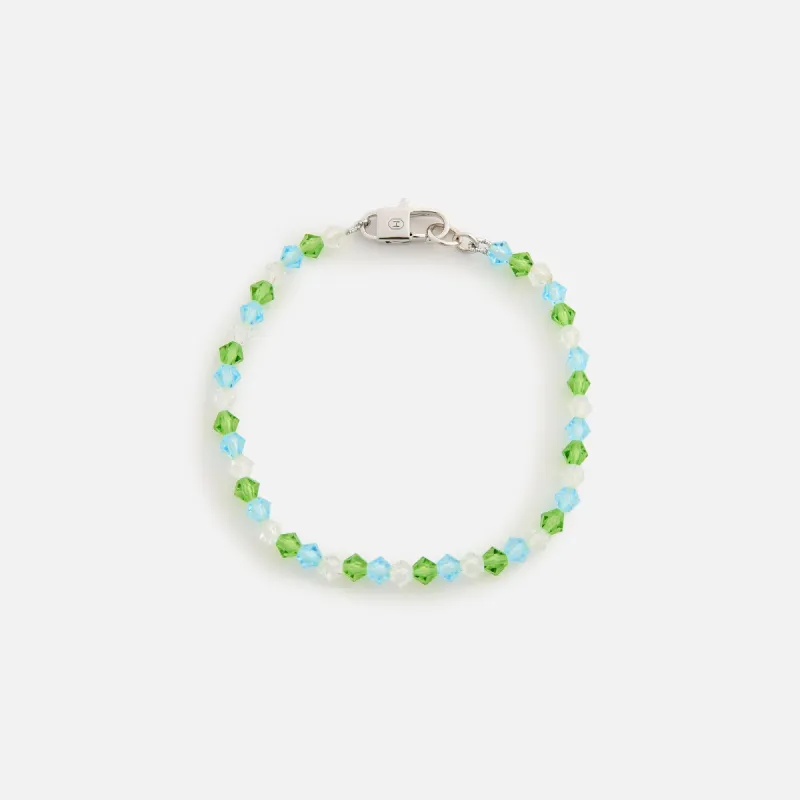 Hatton Labs Shore Bracelet - White / Topaz / Peridot sold by Kith