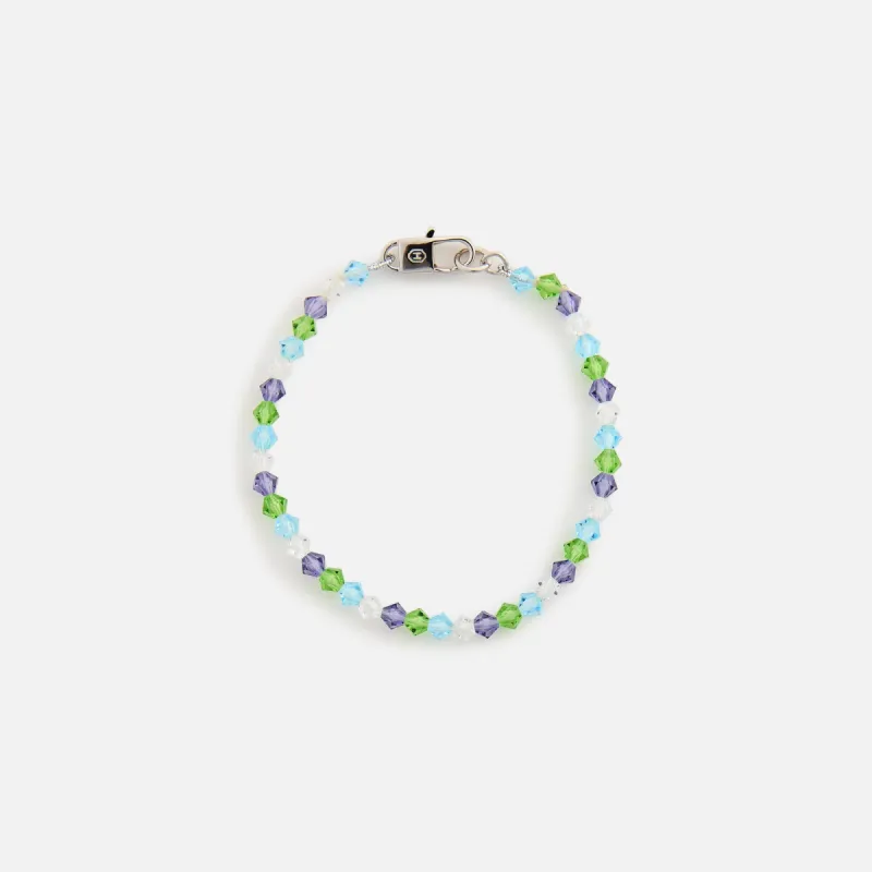 Hatton Labs Shore Bracelet - Topaz / Peridot / Tanzanite / White sold by Kith