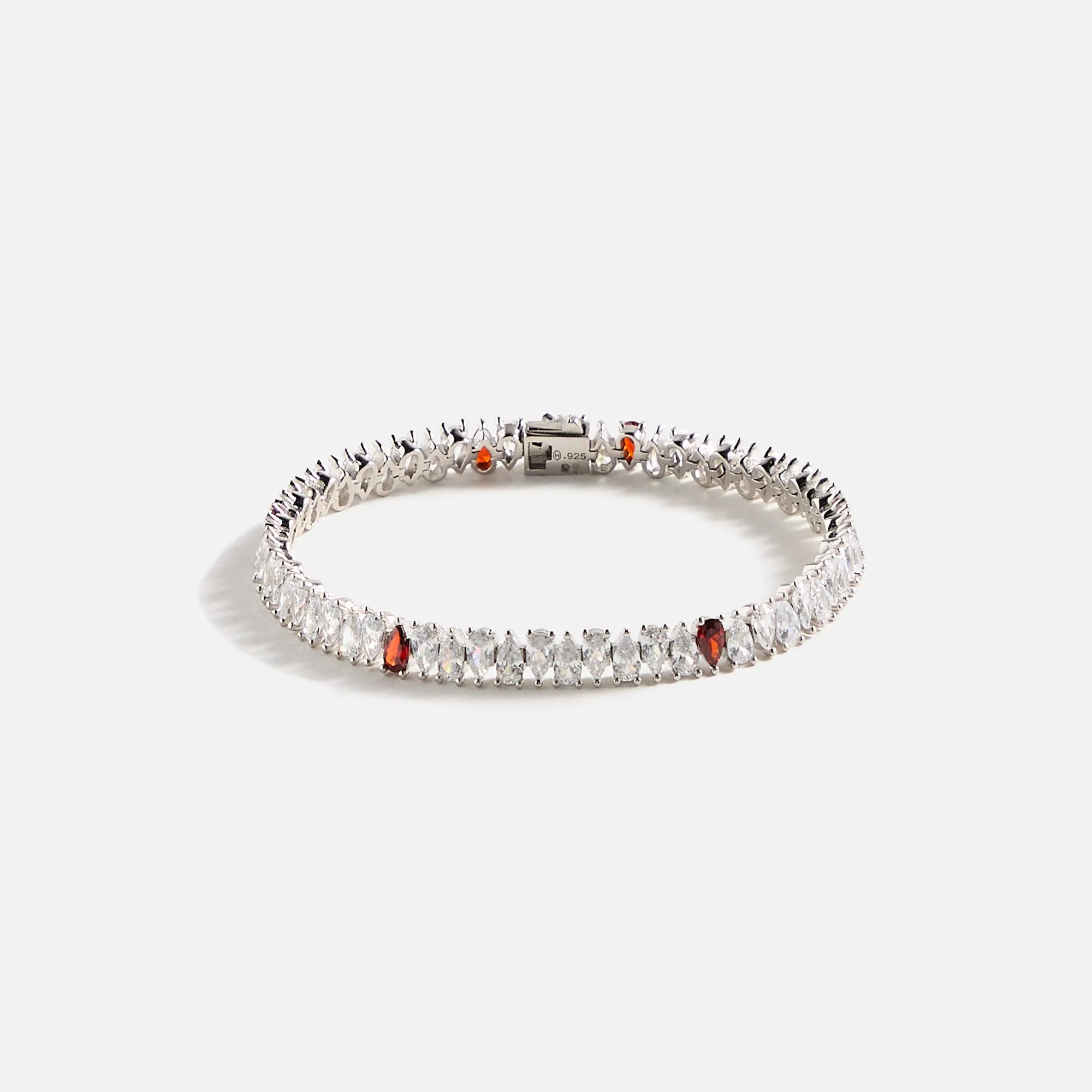 Hatton Labs Drop Bracelet - White / Red sold by Kith