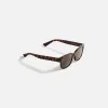 Gucci Square Sunglasses - Havana sold by Kith