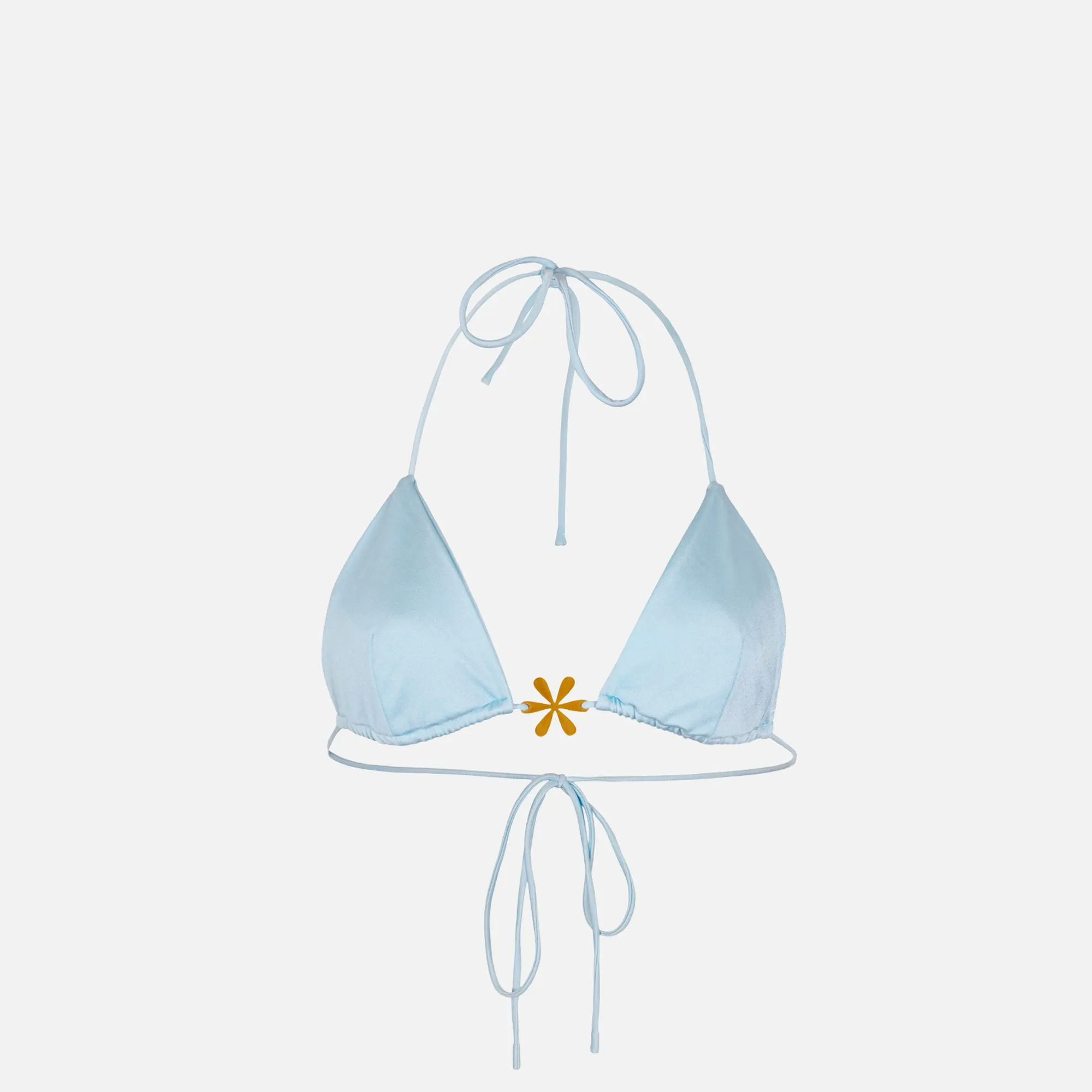 Asta Resort Juliana Bikini Top - Ice Blue sold by Kith