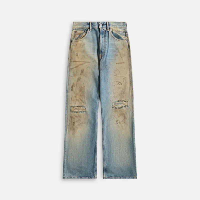 Acne Studios 5-Pocket Denim - Mid Blue sold by Kith