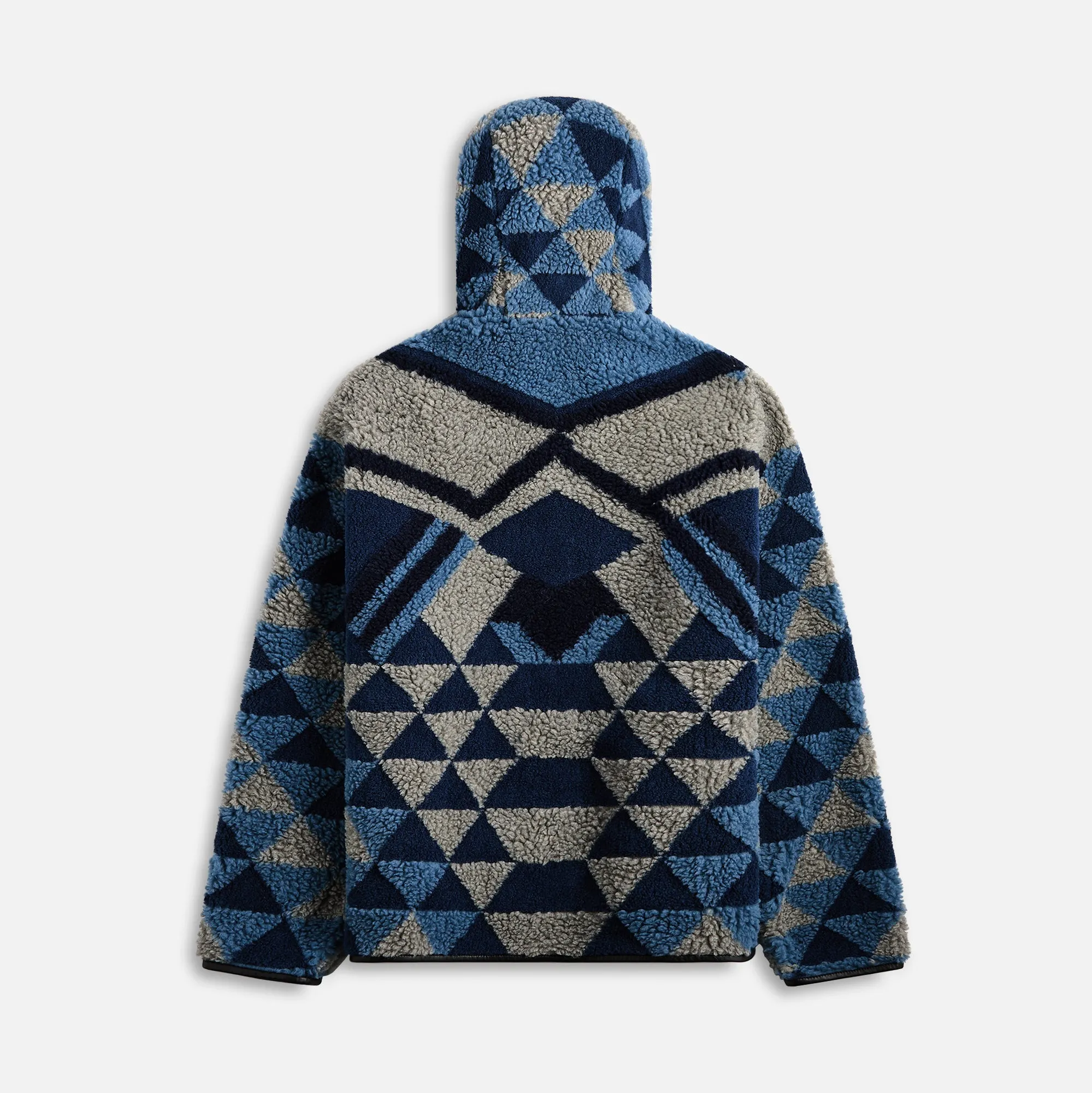 Loewe Sherpa Anagram Hooded Jacket - Black / Grey sold by Kith product image thumbnail 2