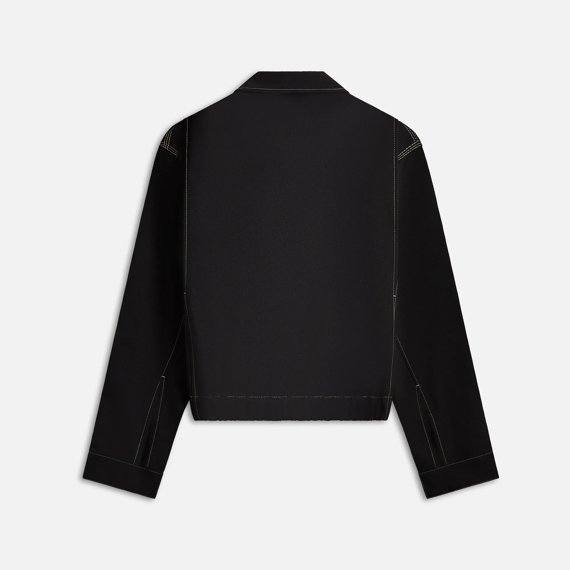 Jil Sander Recycled Polyester Gabardine Blouson - Black sold by Kith product image thumbnail 2