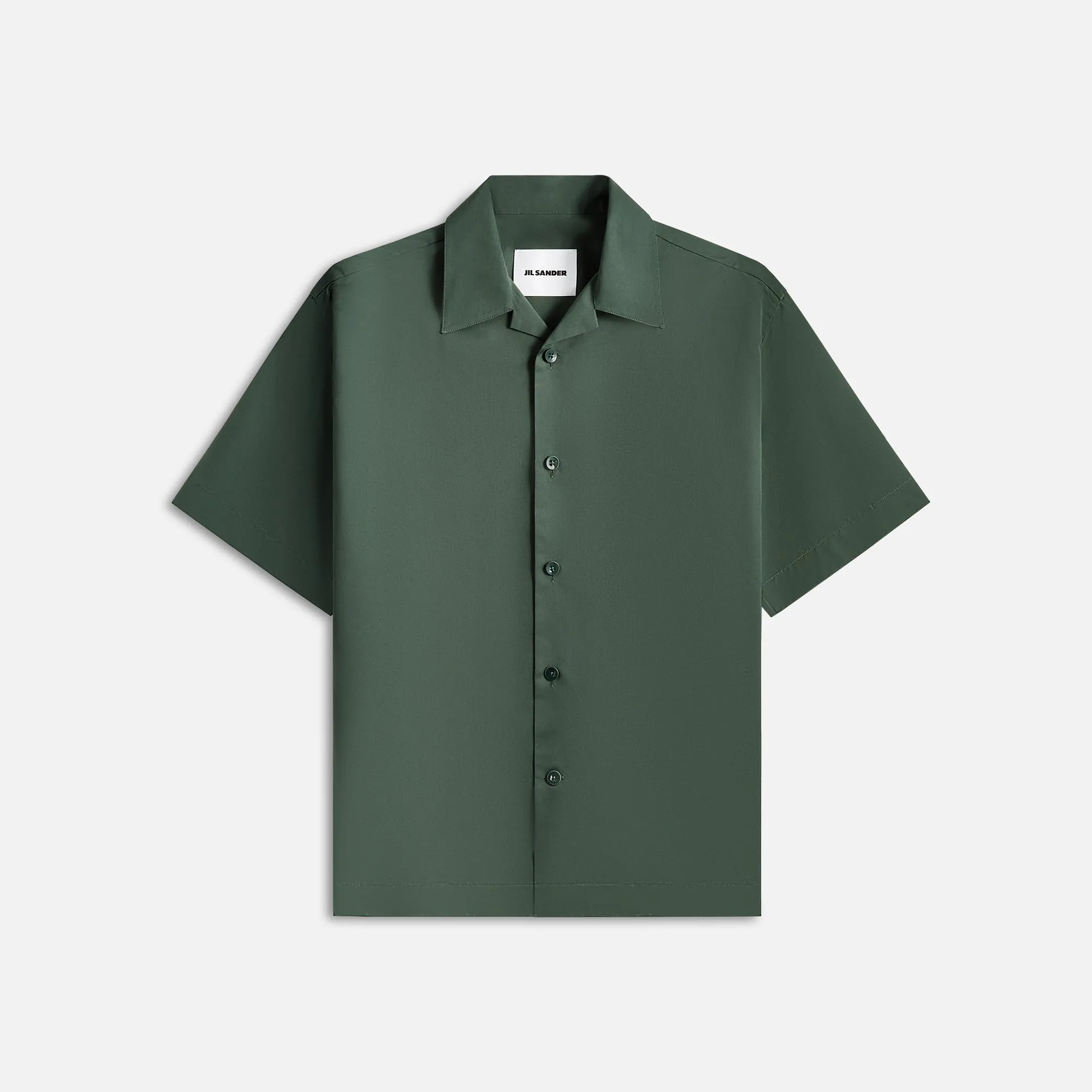 Jil Sander Cotton And Silk Poplin - Celadon Green sold by Kith