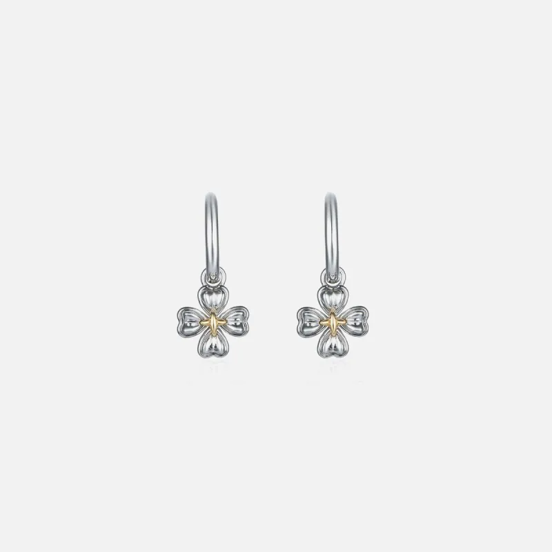 SSIL Clover Drop Earring - Silver sold by Kith