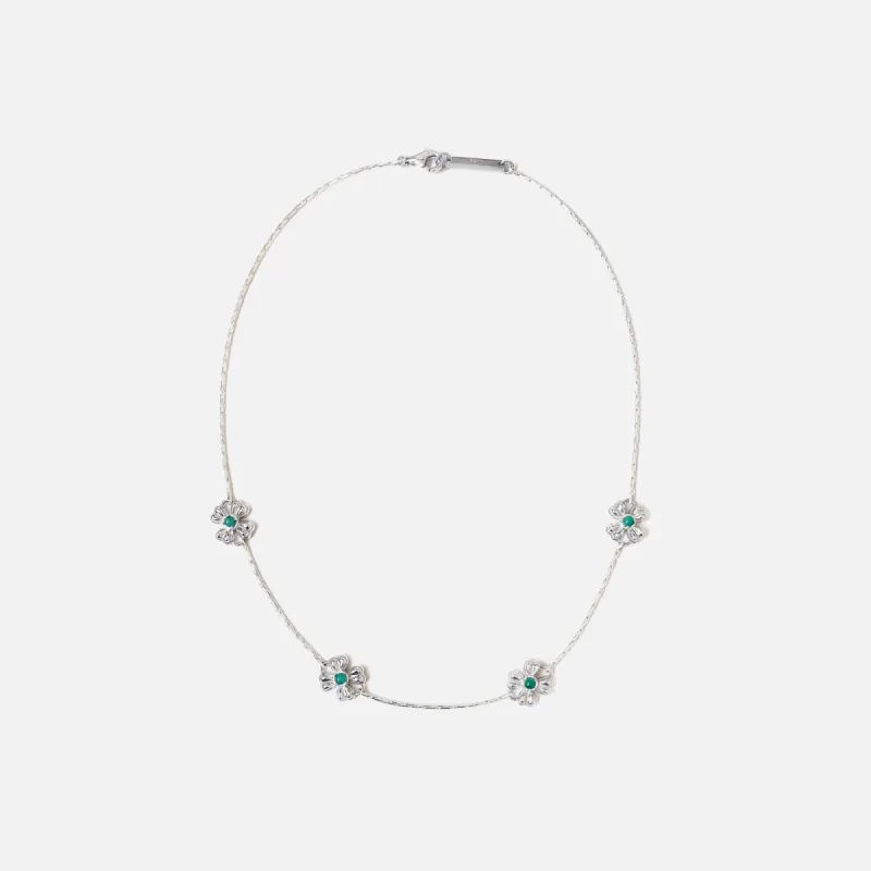 SSIL Clover Dot Collar - Green sold by Kith