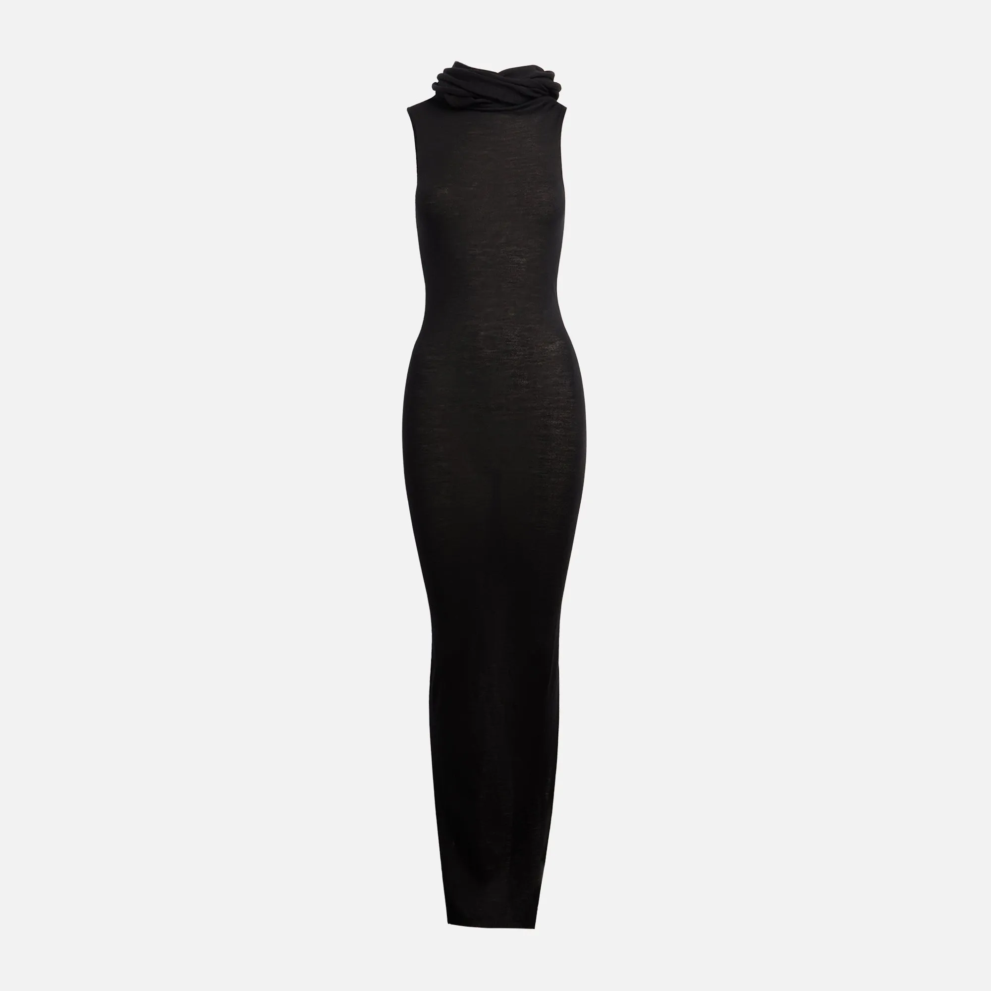 Rick Owens Banded T Dress - Black sold by Kith