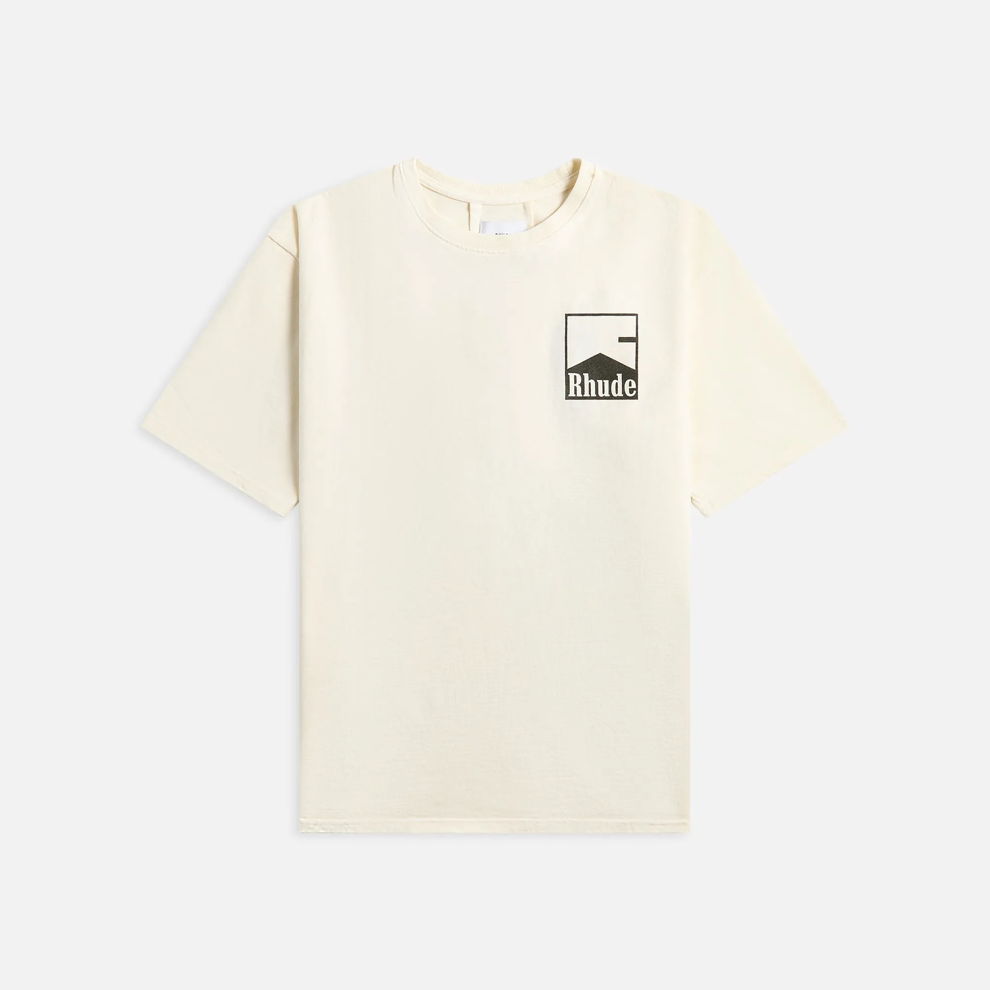 Rhude Chevron Tee - Vintage White sold by Kith
