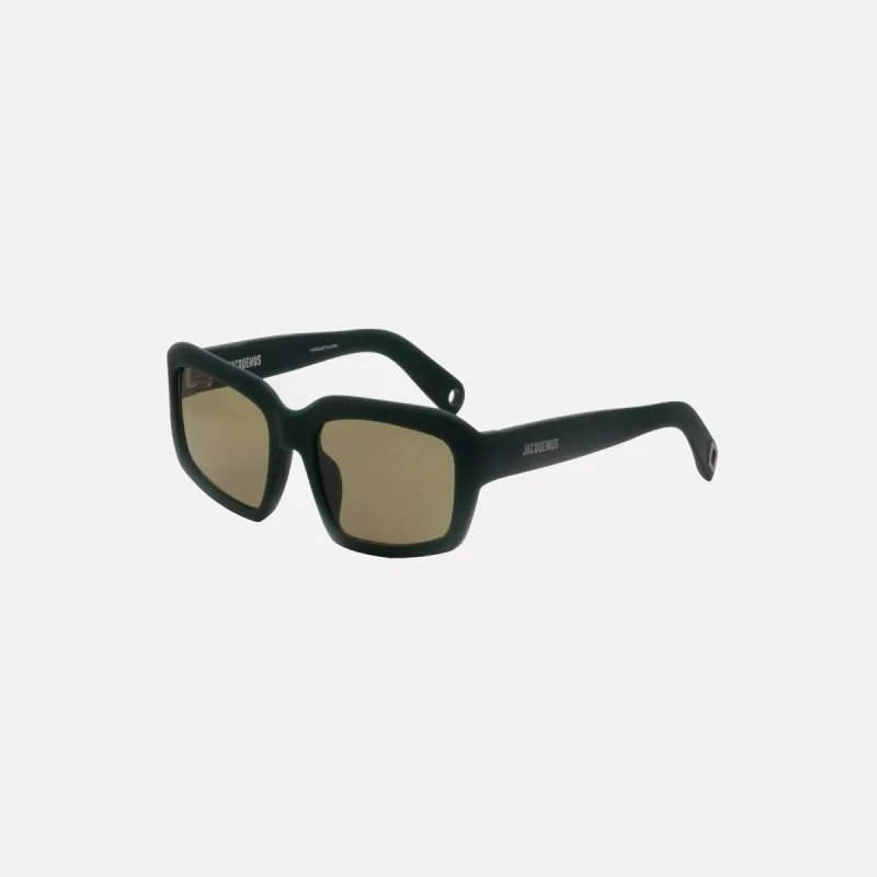 Jacquemus Jac64 Sunglasses - Matt Green sold by Kith