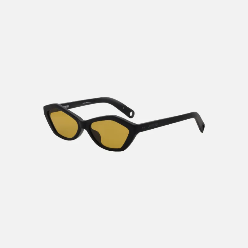 Jacquemus Bambino Sunglasses - Matt Black sold by Kith
