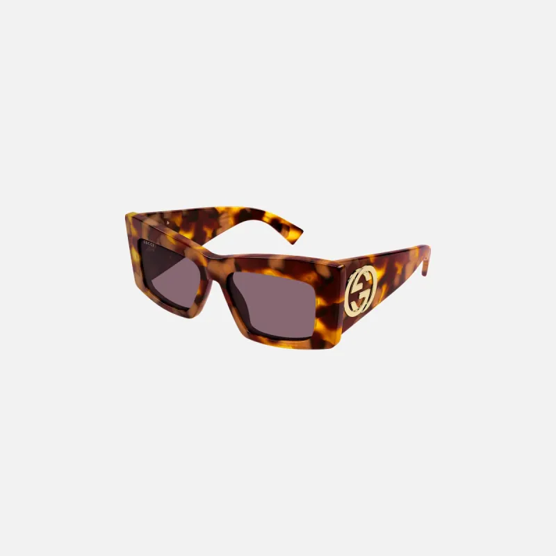 Gucci GG Frames 42S - Tortoise sold by Kith