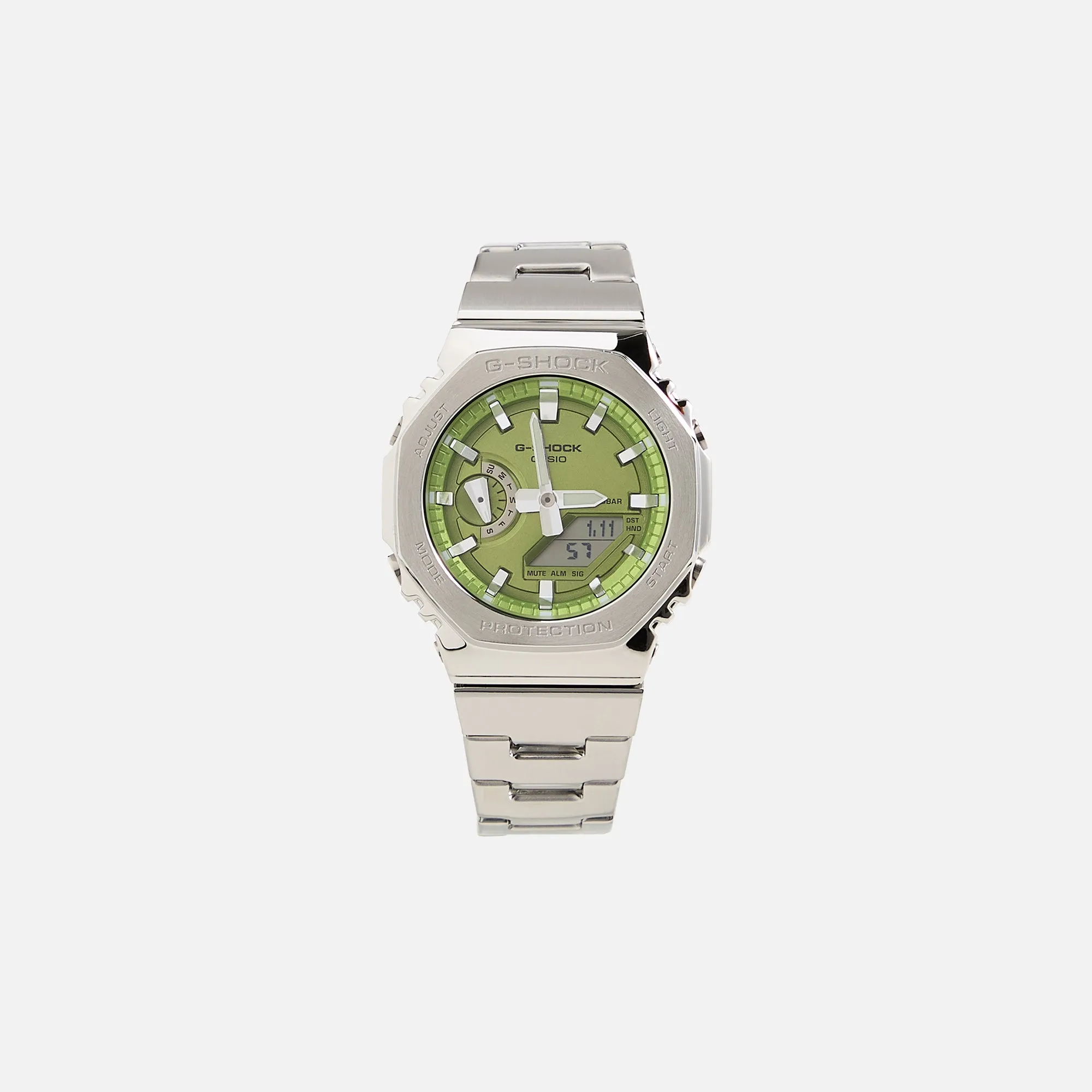 G-SHOCK GM2110D-3A - Steel / Green sold by Kith
