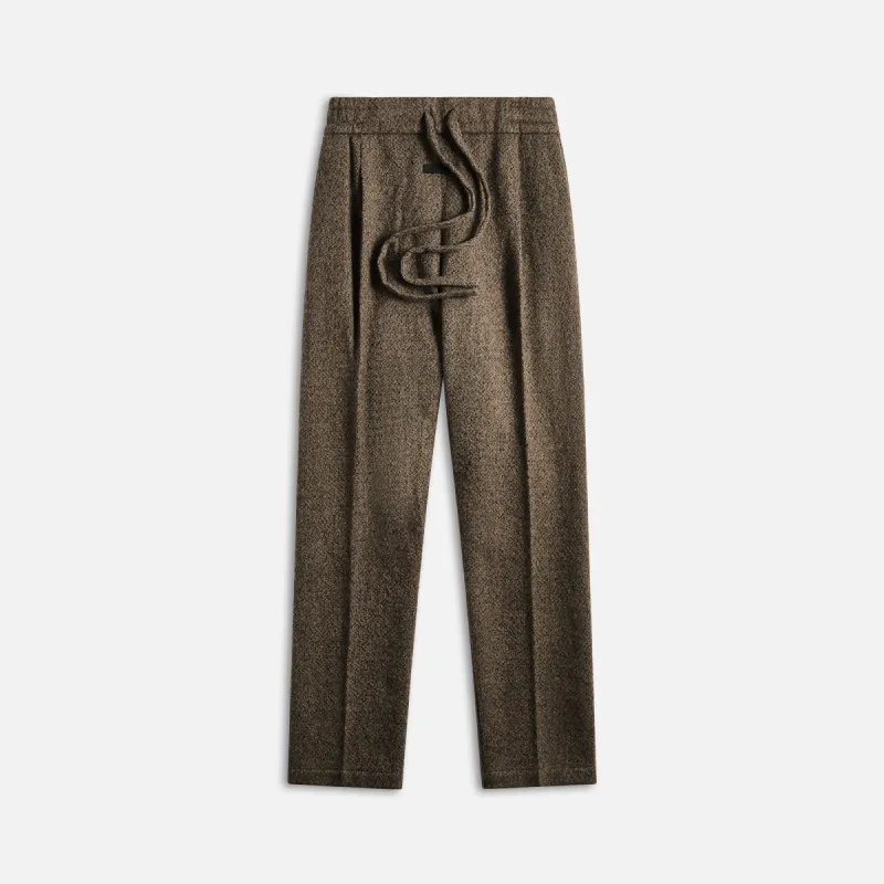 Fear of God Drawstring Eternal Pant - Melange Wood sold by Kith