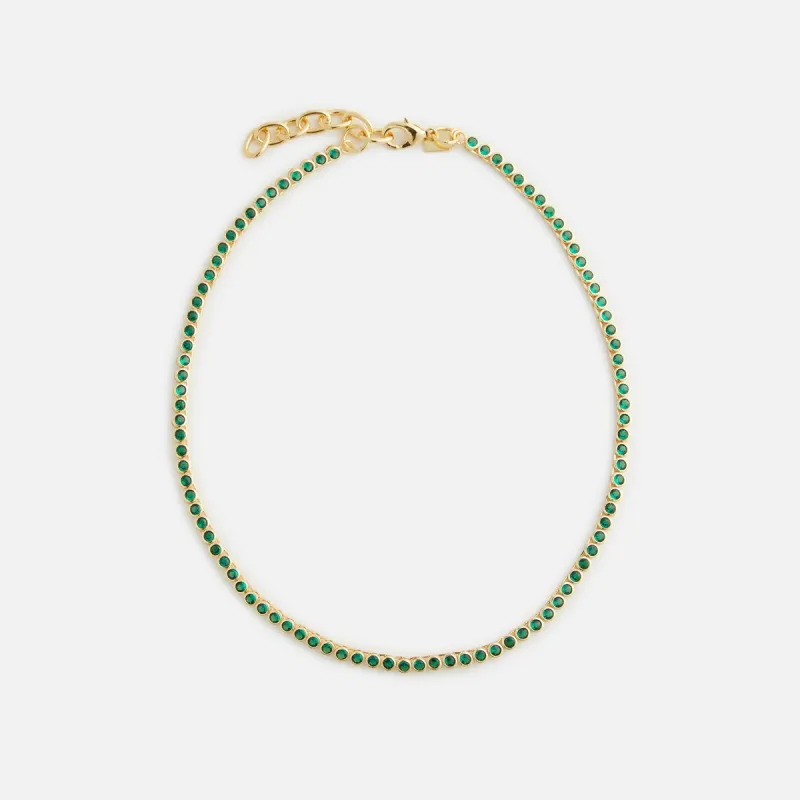 Crystal Haze Eternal Necklace - Emerald sold by Kith