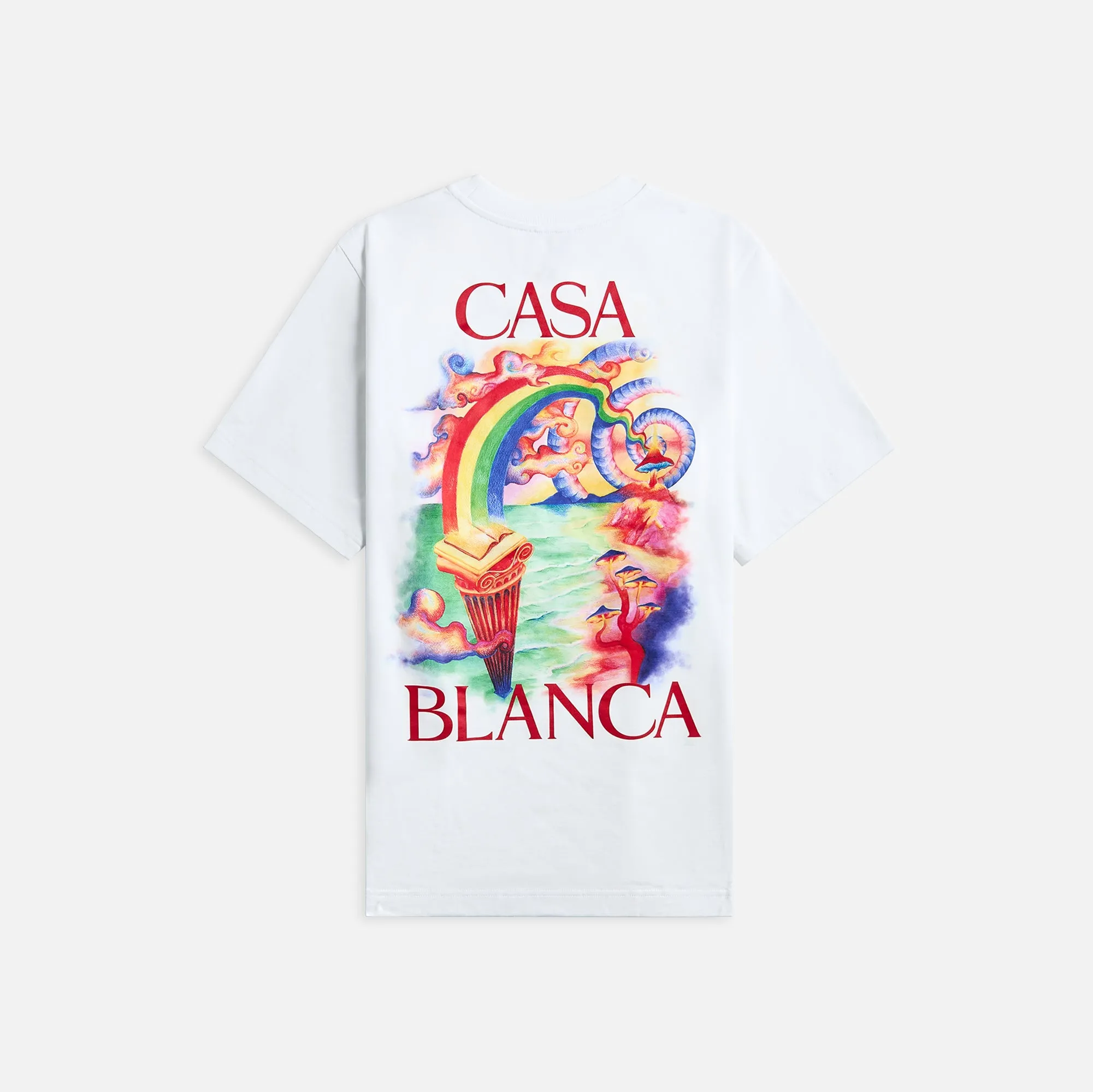 Casablanca Nature's Teacher Printed Tee - White sold by Kith product image thumbnail 2