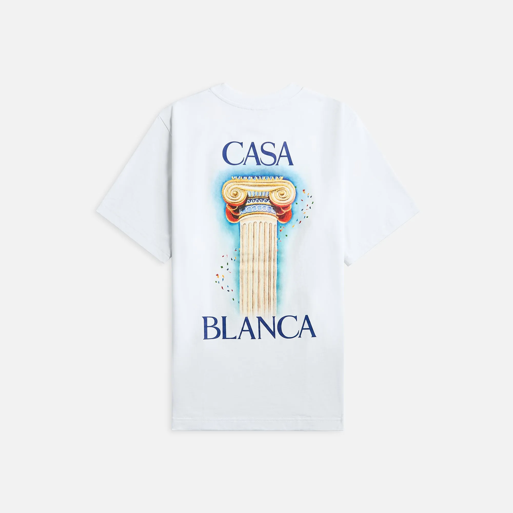 Casablanca La Colomne Printed Tee - White sold by Kith product image thumbnail 2