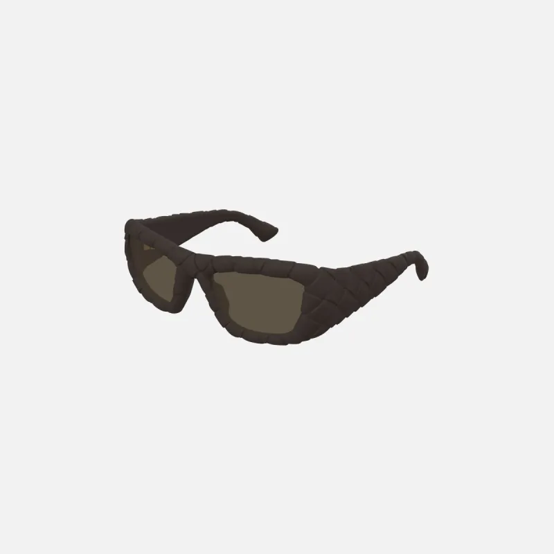 Bottega Veneta BV Frames 03S - Brown sold by Kith