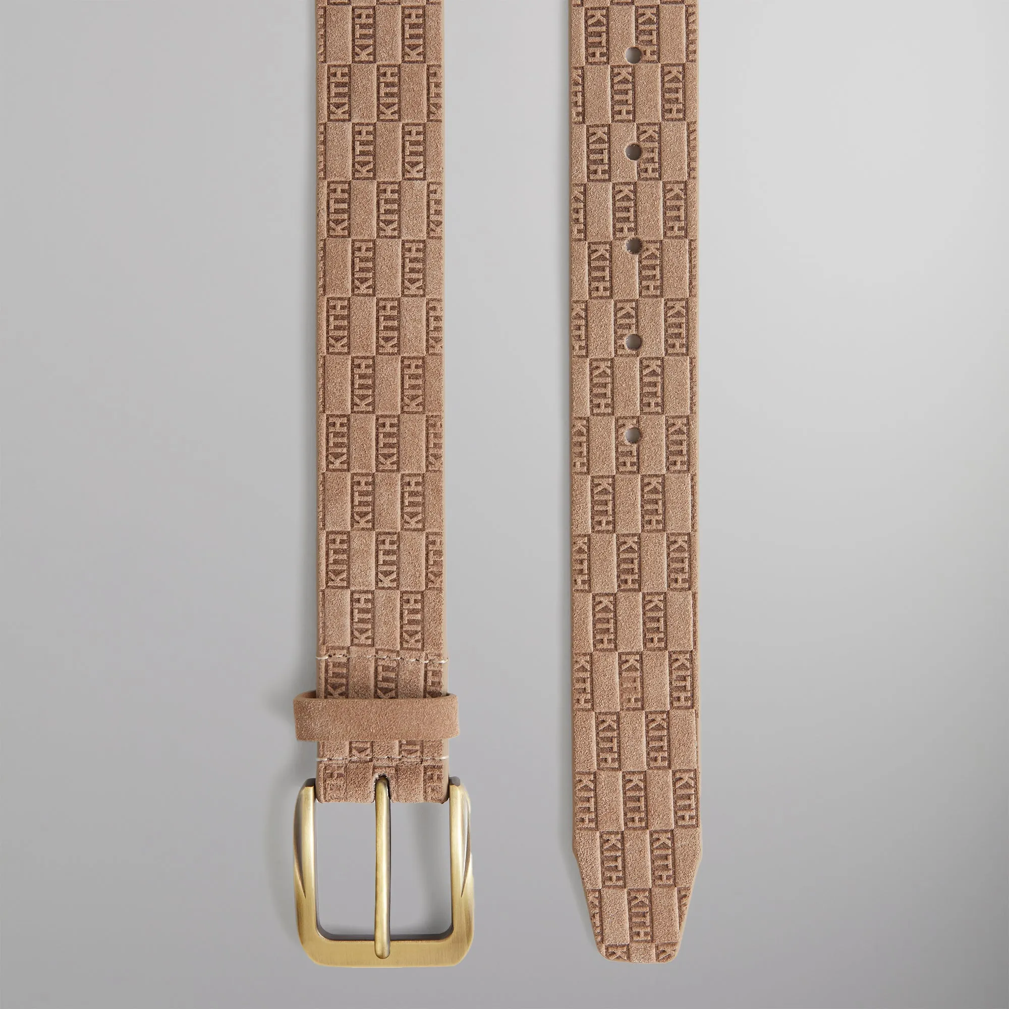 Kith Monogram Suede Leather Belt - Loft sold by Kith product image thumbnail 3