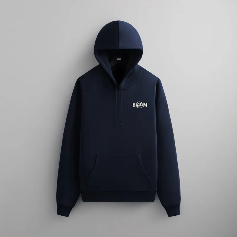 Kith for the Brooklyn Museum Serif Hoodie - Nocturnal sold by Kith