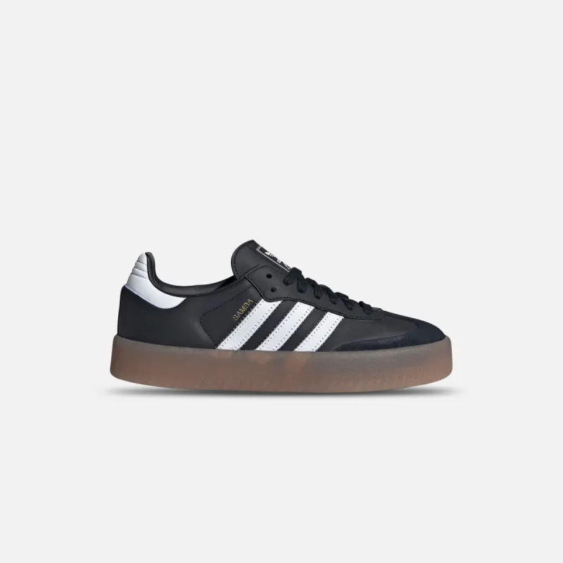 adidas WMNS Sambae - Core Black / Cloud White / Gold Metallic sold by Kith