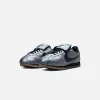 Nike Cortez Leather SE - Metallic Cool Grey / Black / Gum Dark Brown sold by Kith