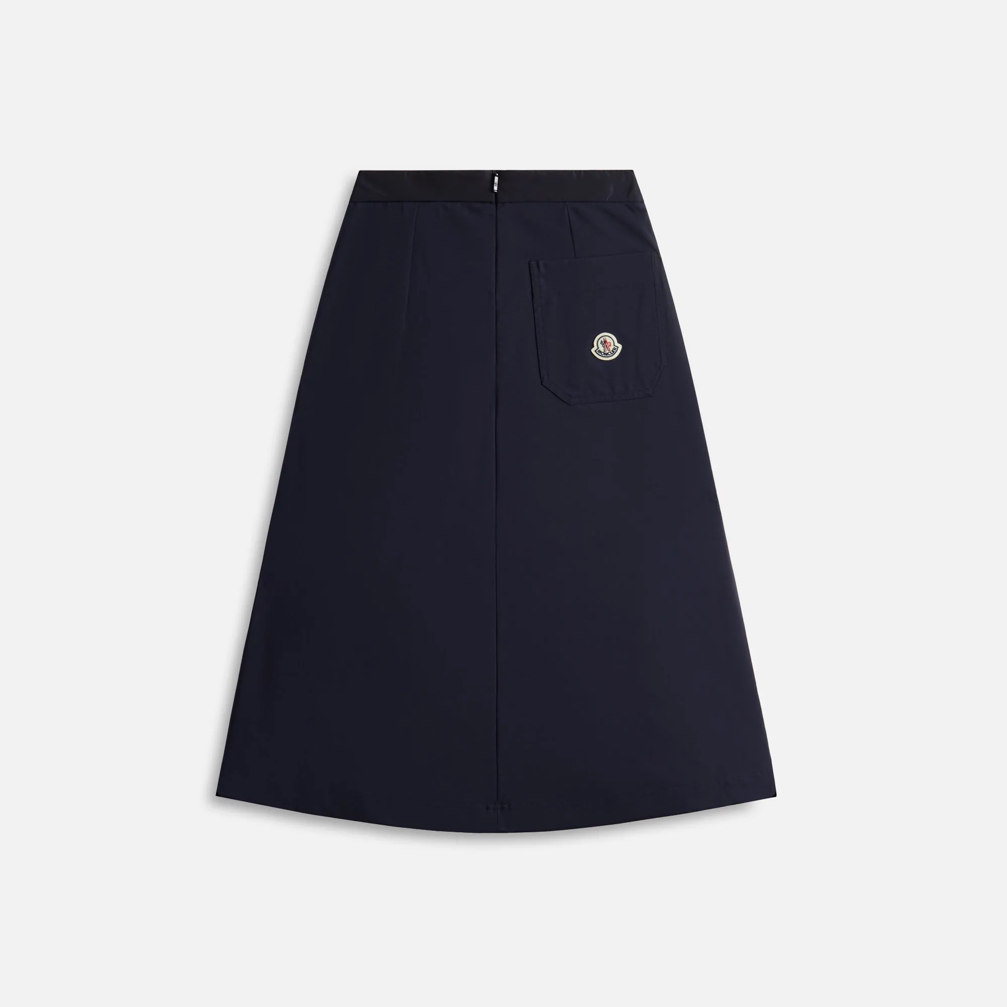 Moncler Wool Blend Pleated Midi Skirt - Navy sold by Kith product image thumbnail 2