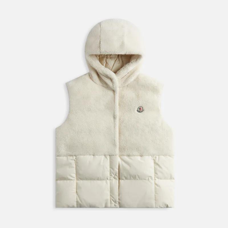 Moncler Floy Vest - White sold by Kith