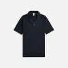 Massimo Alba Aruba Polo - Blue sold by Kith
