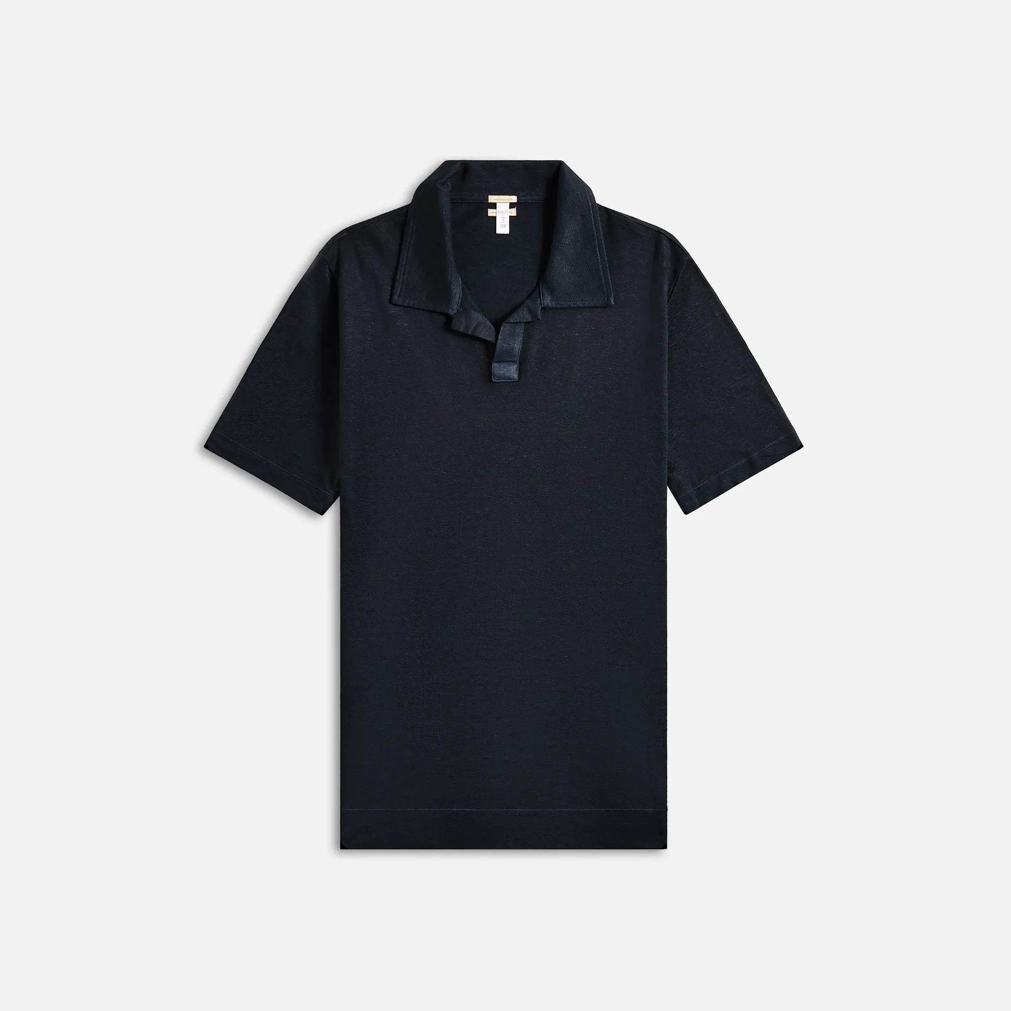 Massimo Alba Aruba Polo - Blue sold by Kith