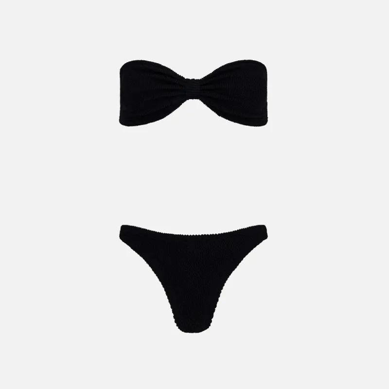 Hunza G Tina Bikini - Black made by Hunza G