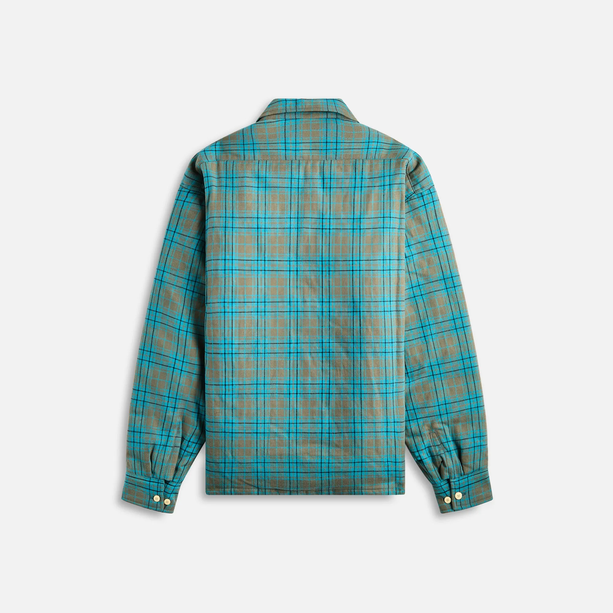 Visvim Keesey Check Down Jacket - Blue sold by Kith product image thumbnail 2