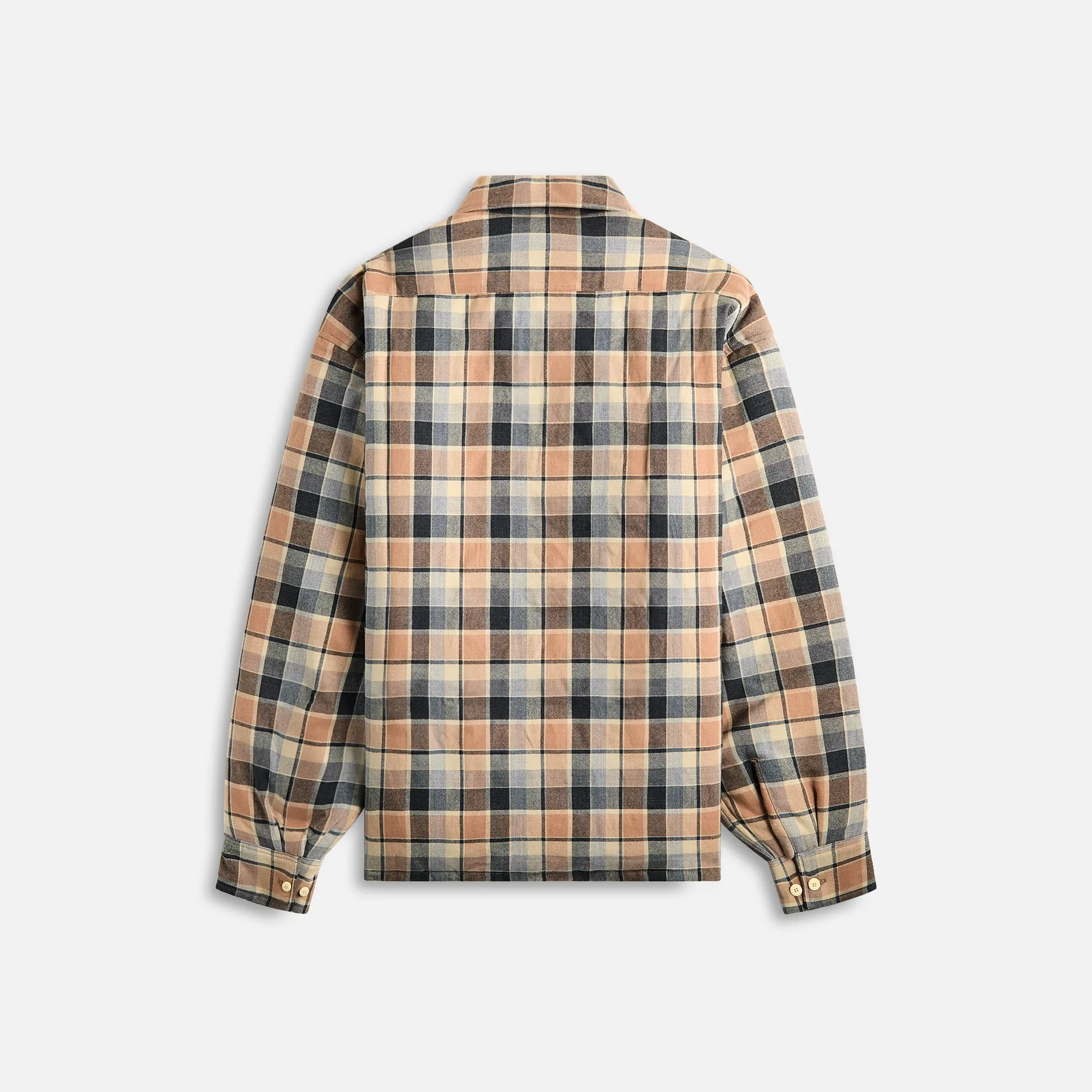 Visvim Keesey Check Down Jacket - Beige sold by Kith product image thumbnail 2
