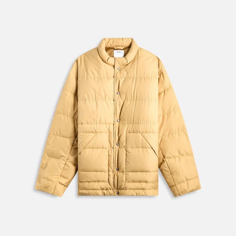 Visvim Elias Insulator Down Jacket Silk - Yellow made by Visvim