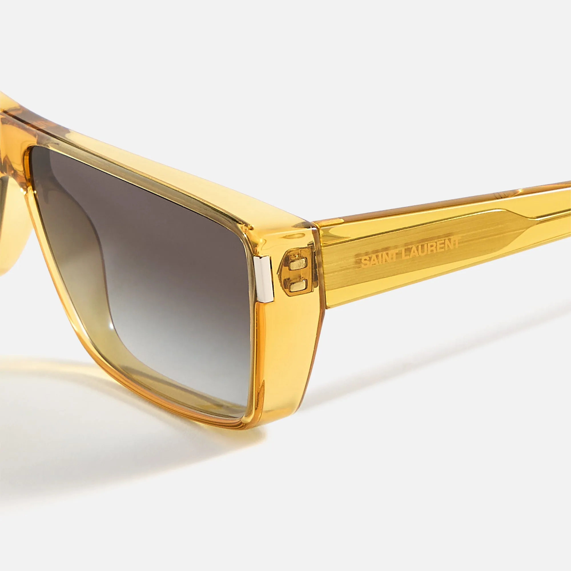 Saint Laurent Rectangular Frames - Yellow sold by Kith product image thumbnail 3