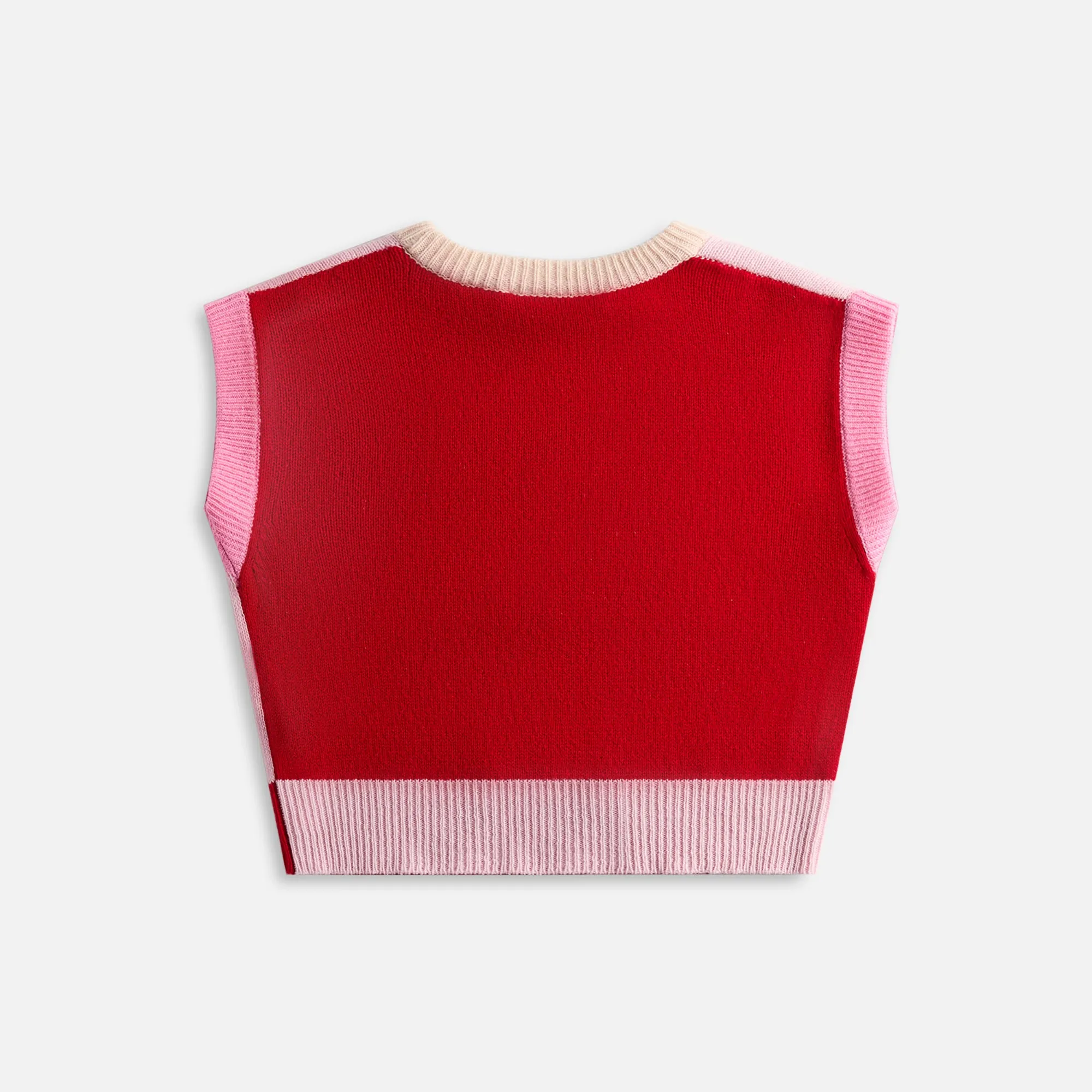 Marni Round Neck Sweater Vest - Pink Gummy sold by Kith product image thumbnail 2