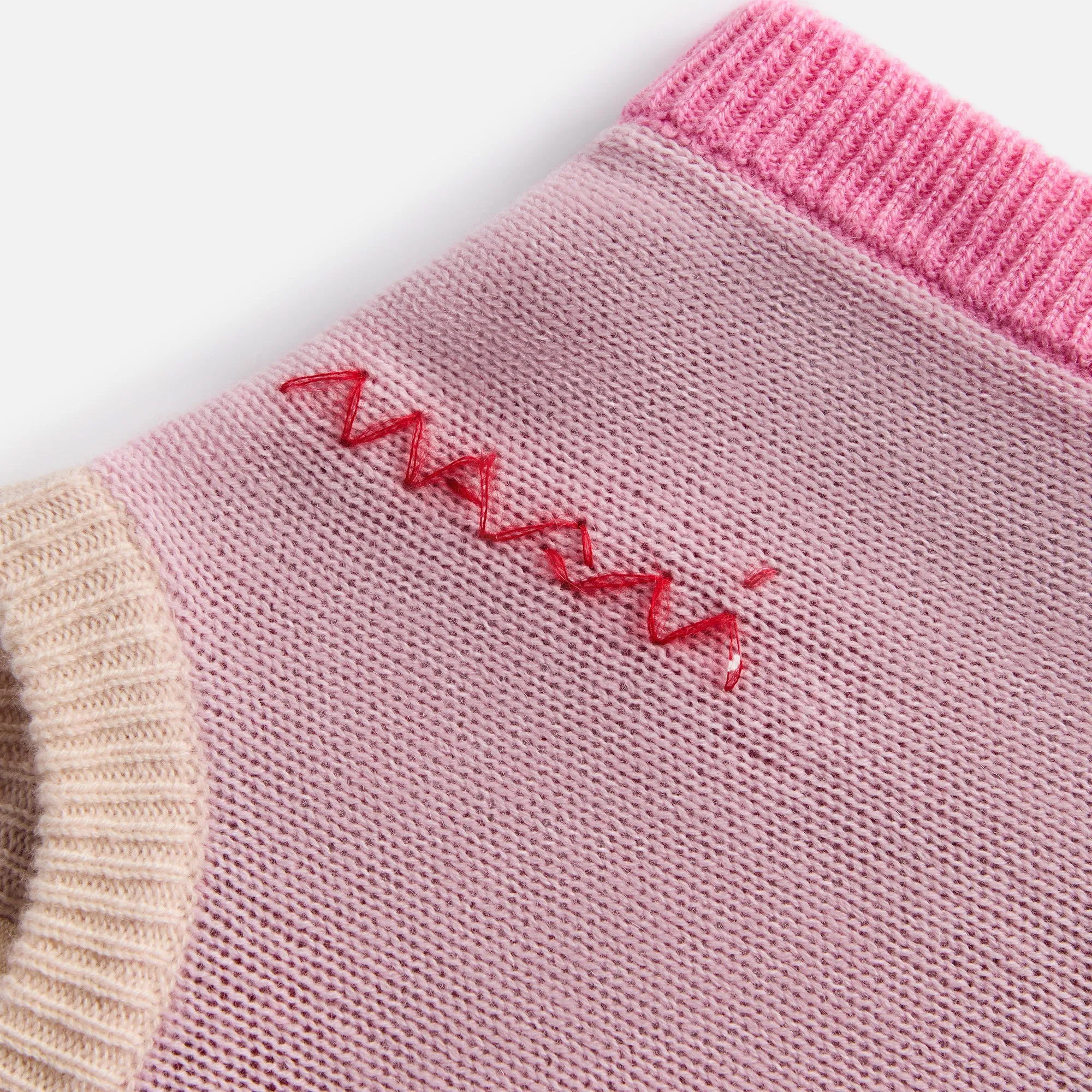 Marni Round Neck Sweater Vest - Pink Gummy sold by Kith product image thumbnail 3