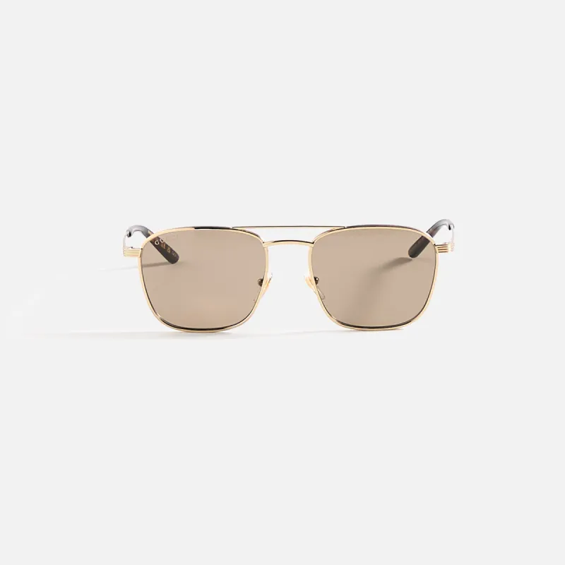 Gucci Rectangular Frames - Gold sold by Kith
