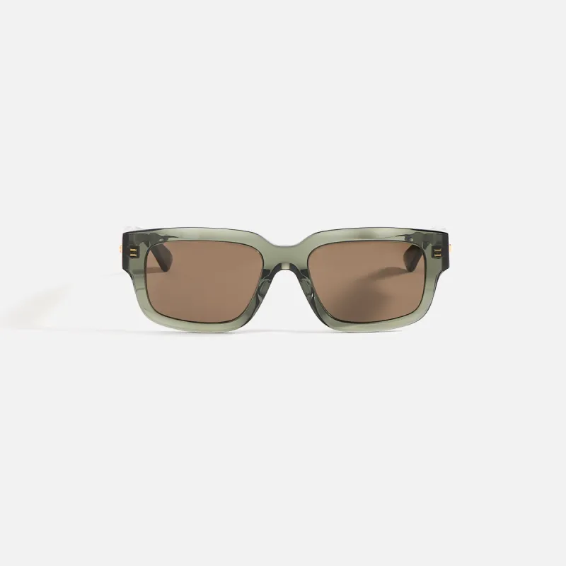 Bottega Veneta Rectangular Frames - Grey sold by Kith